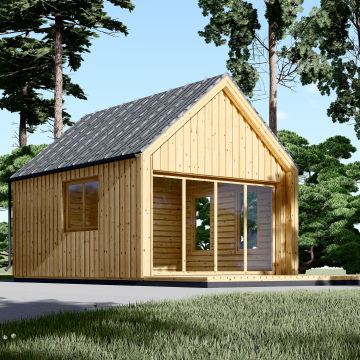 SALLY (44 mm + Cladding), 20 m² 