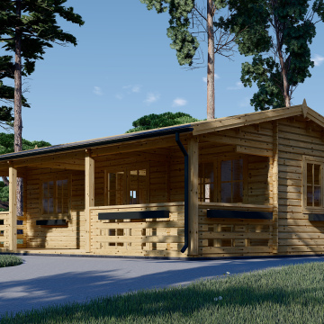AMELIA (44 mm), 9x6 m  32 m² With 20 m² Terrace 