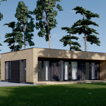KAYA 1 (44 mm + Cladding), 48 m² 