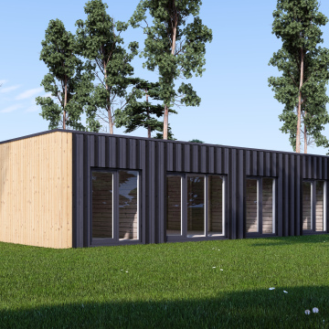 BELLA 3 (44 mm + cladding), 75 m²